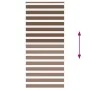 Estor cebra marrón 115x200 cm tejido ancho 110,9 cm poliéster de , Persianas y estores - Ref: Foro24-4014368, Precio: 30,96 €...