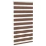 Estor cebra marrón 80x150 cm tejido ancho 75,9 cm poliéster de , Persianas y estores - Ref: Foro24-4014335, Precio: 25,74 €, ...