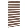 Estor cebra marrón 80x150 cm tejido ancho 75,9 cm poliéster de , Persianas y estores - Ref: Foro24-4014335, Precio: 25,74 €, ...