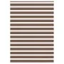 Estor cebra marrón 160x200 cm tejido ancho 155,9 cm poliéster de , Persianas y estores - Ref: Foro24-4014377, Precio: 37,41 €...