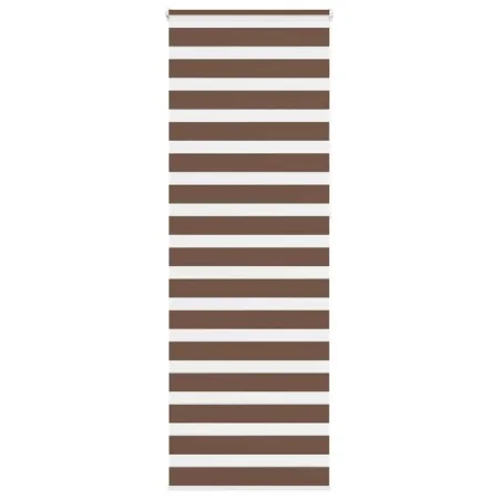 Estor cebra marrón 90x230 cm tejido ancho 85,9 cm poliéster von , Jalousien und Jalousien - Ref: Foro24-4014389, Preis: 24,55...