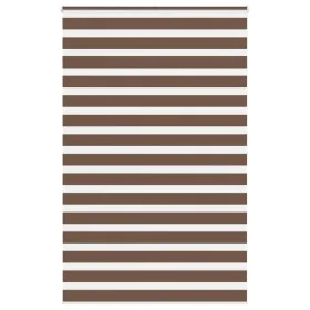 Estor cebra marrón 150x200 cm tejido ancho 145,9 cm poliéster by , Blinds and blinds - Ref: Foro24-4014375, Price: 35,86 €, D...