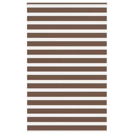 Estor cebra marrón 150x200 cm tejido ancho 145,9 cm poliéster von , Jalousien und Jalousien - Ref: Foro24-4014375, Preis: 36,...