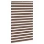 Estor cebra marrón 150x200 cm tejido ancho 145,9 cm poliéster von , Jalousien und Jalousien - Ref: Foro24-4014375, Preis: 36,...