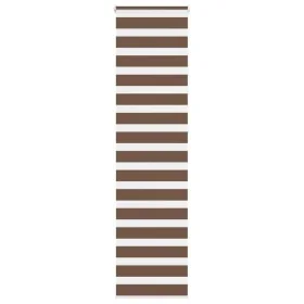 Estor cebra marrón 55x230 cm tejido ancho 50,9 cm poliéster by , Blinds and blinds - Ref: Foro24-4014382, Price: 21,49 €, Dis...
