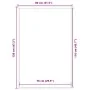 Felpudo negro 80x120 cm by , Doormats - Ref: Foro24-4105605, Price: 28,40 €, Discount: %