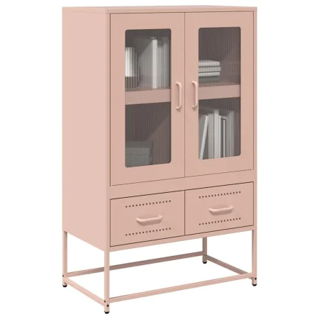 Aparador de acero rosa 68x39x111,5 cm von , Sideboards - Ref: Foro24-853363, Preis: 145,95 €, Rabatt: %