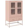 Aparador de acero rosa 68x39x111,5 cm von , Sideboards - Ref: Foro24-853363, Preis: 145,95 €, Rabatt: %