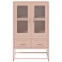 Aparador de acero rosa 68x39x111,5 cm von , Sideboards - Ref: Foro24-853363, Preis: 145,95 €, Rabatt: %