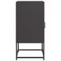 Mesita de noche acero laminado en frío negro 36x39x78 cm de , Aparadores - Ref: Foro24-853410, Precio: 58,07 €, Descuento: %