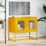 Mueble TV acero laminado en frío amarillo mostaza 68x39x60,5 cm von , TV-Möbel - Ref: Foro24-853335, Preis: 73,08 €, Rabatt: %