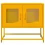 Mueble TV acero laminado en frío amarillo mostaza 68x39x60,5 cm von , TV-Möbel - Ref: Foro24-853335, Preis: 73,08 €, Rabatt: %