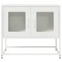 Mueble para TV acero laminado en frío blanco 68x39x60,5 cm von , TV-Möbel - Ref: Foro24-853337, Preis: 72,44 €, Rabatt: %