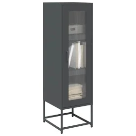 Aparador de acero laminado en frío antracita 36x39x123 cm by , Sideboards - Ref: Foro24-853394, Price: 93,85 €, Discount: %