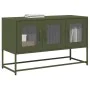 Mueble TV acero laminado en frío verde oliva 100,5x39x60,5 cm von , TV-Möbel - Ref: Foro24-853342, Preis: 96,62 €, Rabatt: %