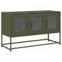 Mueble TV acero laminado en frío verde oliva 100,5x39x60,5 cm von , TV-Möbel - Ref: Foro24-853342, Preis: 96,62 €, Rabatt: %