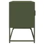Mueble TV acero laminado en frío verde oliva 100,5x39x60,5 cm von , TV-Möbel - Ref: Foro24-853342, Preis: 96,62 €, Rabatt: %