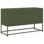 Mueble TV acero laminado en frío verde oliva 100,5x39x60,5 cm von , TV-Möbel - Ref: Foro24-853342, Preis: 96,62 €, Rabatt: %