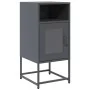 Mesilla de noche antracita 36x39x78 cm acero laminado en frío de , Aparadores - Ref: Foro24-853412, Precio: 60,88 €, Descuent...
