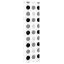 Estor enrollable para ducha tela 70x240 cm ancho 66 cm by , Blinds and blinds - Ref: Foro24-4014833, Price: 13,73 €, Discount: %