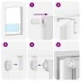 Estor enrollable para ducha 140x240 cm tela ancho 136 cm von , Jalousien und Jalousien - Ref: Foro24-4014917, Preis: 15,79 €,...