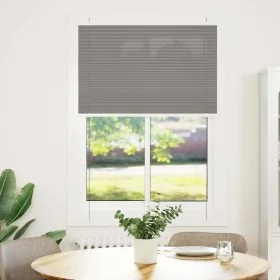 Estor Plisado Antracita 100x100 cm Tela Ancho 99,4 cm Poliéster by , Blinds and blinds - Ref: Foro24-4015075, Price: 20,16 €,...