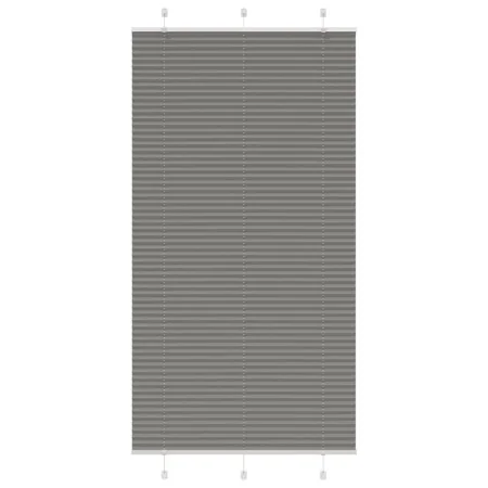 Estor Plisado Antracita 110x200 cm Tela Ancho 109,4cm Poliéster de , Persianas y estores - Ref: Foro24-4015111, Precio: 35,99...