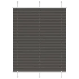 Estor Plisado negro 110x150 cm Tela Ancho 109,4 cm Poliéster von , Jalousien und Jalousien - Ref: Foro24-4015145, Preis: 25,5...
