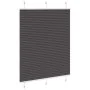 Estor Plisado negro 110x150 cm Tela Ancho 109,4 cm Poliéster de , Persianas y estores - Ref: Foro24-4015145, Precio: 26,08 €,...