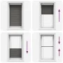 Estor Plisado negro 80x150 cm Tela Ancho 79,4 cm Poliéster by , Blinds and blinds - Ref: Foro24-4015139, Price: 17,46 €, Disc...