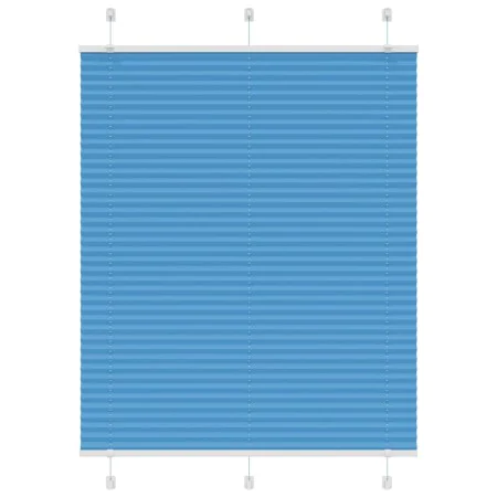 Estor Plisado azul 110x100 cm Tela Ancho 109,4 cm Poliéster von , Jalousien und Jalousien - Ref: Foro24-4015179, Preis: 18,73...