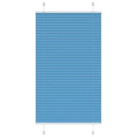Estor Plisado azul 75x100 cm Tela Ancho 74,4 cm Poliéster by , Blinds and blinds - Ref: Foro24-4015172, Price: 15,95 €, Disco...