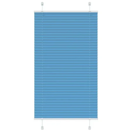 Estor Plisado azul 75x100 cm Tela Ancho 74,4 cm Poliéster by , Blinds and blinds - Ref: Foro24-4015172, Price: 15,95 €, Disco...