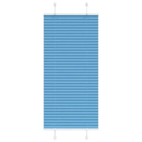 Estor Plisado azul 55x150 cm Tela Ancho 54,4 cm Poliéster by , Blinds and blinds - Ref: Foro24-4015185, Price: 18,76 €, Disco...