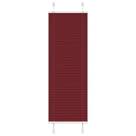 Estor Plisado rojo burdeos 45x100 cm Tela Ancho 44,4 cm de , Persianas y estores - Ref: Foro24-4015217, Precio: 18,50 €, Desc...