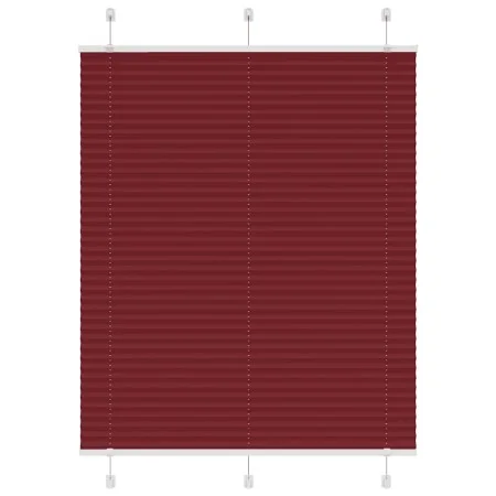 Estor Plisado rojo burdeos 105x100 cm Tela Ancho 104,4 cm by , Blinds and blinds - Ref: Foro24-4015229, Price: 18,44 €, Disco...