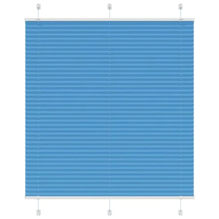 Estor Plisado azul 120x150 cm Tela Ancho 119,4 cm Poliéster de , Persianas y estores - Ref: Foro24-4015198, Precio: 21,49 €, ...