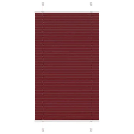 Estor Plisado rojo burdeos 80x150 cm Tela Ancho 79,4 cm de , Persianas y estores - Ref: Foro24-4015241, Precio: 13,92 €, Desc...