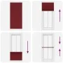 Estor Plisado rojo burdeos 90x200 cm Tela Ancho 89,4 cm von , Jalousien und Jalousien - Ref: Foro24-4015260, Preis: 23,37 €, ...