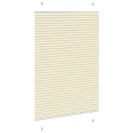 Estor Plisado crema 85x100 cm Tela Ancho 84,4 cm Poliéster von , Jalousien und Jalousien - Ref: Foro24-4015276, Preis: 13,53 ...