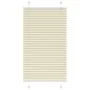 Estor Plisado crema 75x100 cm Tela Ancho 74,4 cm Poliéster de , Persianas y estores - Ref: Foro24-4015274, Precio: 12,92 €, D...