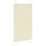 Estor Plisado crema 75x100 cm Tela Ancho 74,4 cm Poliéster de , Persianas y estores - Ref: Foro24-4015274, Precio: 12,92 €, D...