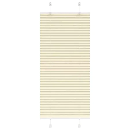 Estor Plisado crema 60x150 cm Tela Ancho 59,4 cm Poliéster by , Blinds and blinds - Ref: Foro24-4015288, Price: 19,18 €, Disc...