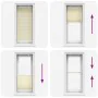 Estor Plisado crema 60x150 cm Tela Ancho 59,4 cm Poliéster by , Blinds and blinds - Ref: Foro24-4015288, Price: 19,18 €, Disc...