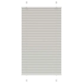 Estor Plisado gris claro 75x100 cm Tela Ancho 74,4 cm Poliéster by , Blinds and blinds - Ref: Foro24-4015325, Price: 15,95 €,...