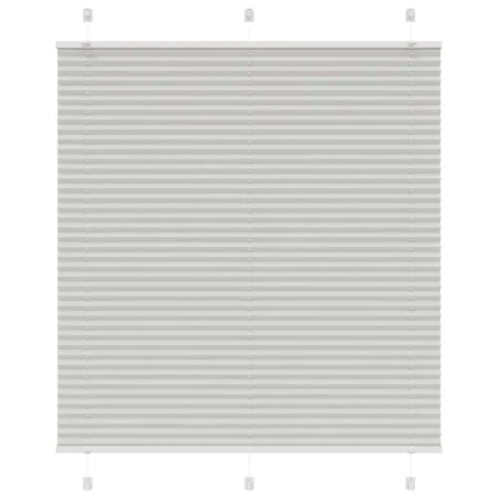Estor Plisado gris claro 115x150 cm Tela Ancho 114,4 cm by , Blinds and blinds - Ref: Foro24-4015350, Price: 27,62 €, Discoun...