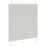 Estor Plisado gris claro 115x150 cm Tela Ancho 114,4 cm by , Blinds and blinds - Ref: Foro24-4015350, Price: 27,62 €, Discoun...