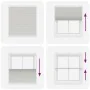 Estor Plisado gris claro 115x150 cm Tela Ancho 114,4 cm by , Blinds and blinds - Ref: Foro24-4015350, Price: 27,62 €, Discoun...