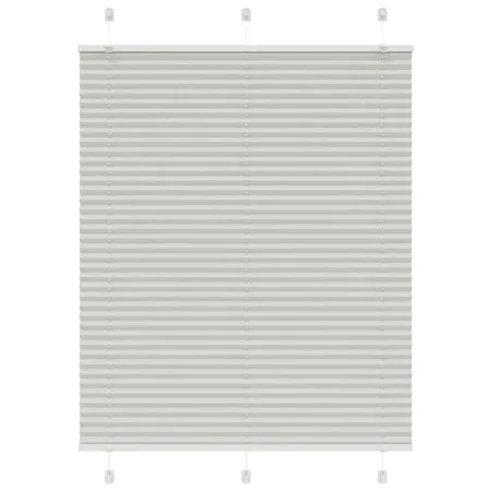 Estor Plisado gris claro 105x100 cm Tela Ancho 104,4 cm by , Blinds and blinds - Ref: Foro24-4015331, Price: 18,76 €, Discoun...