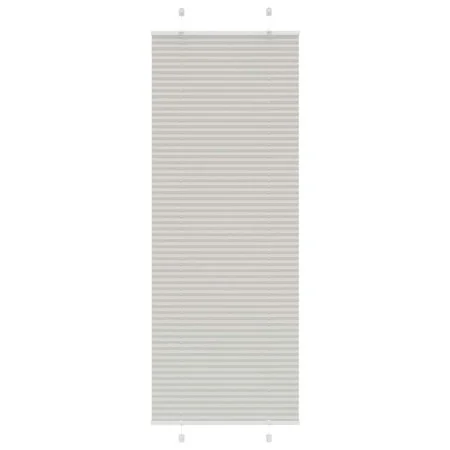 Estor Plisado gris claro 75x200 cm Tela Ancho 74,4 cm Poliéster by , Blinds and blinds - Ref: Foro24-4015359, Price: 26,62 €,...